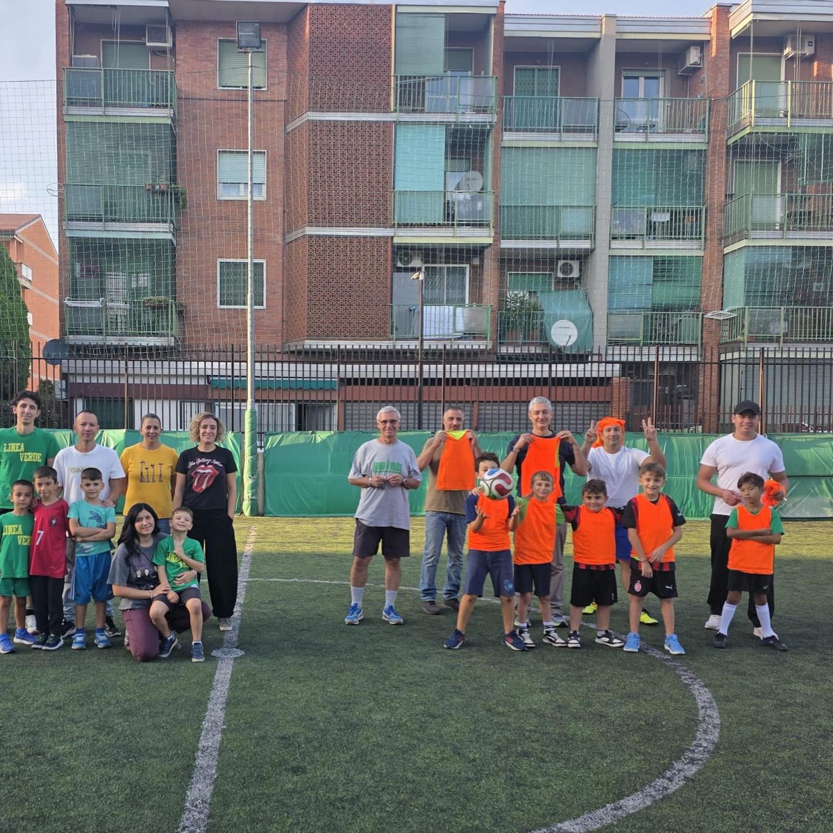 Festa sportiva genitori e figli all’oratorio di Linea Verde